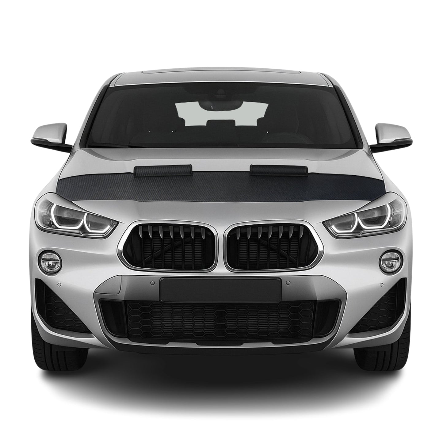 2018-2023 BMW X2 F39 Car Bonnet Mask Hood Bra Half Carbon
