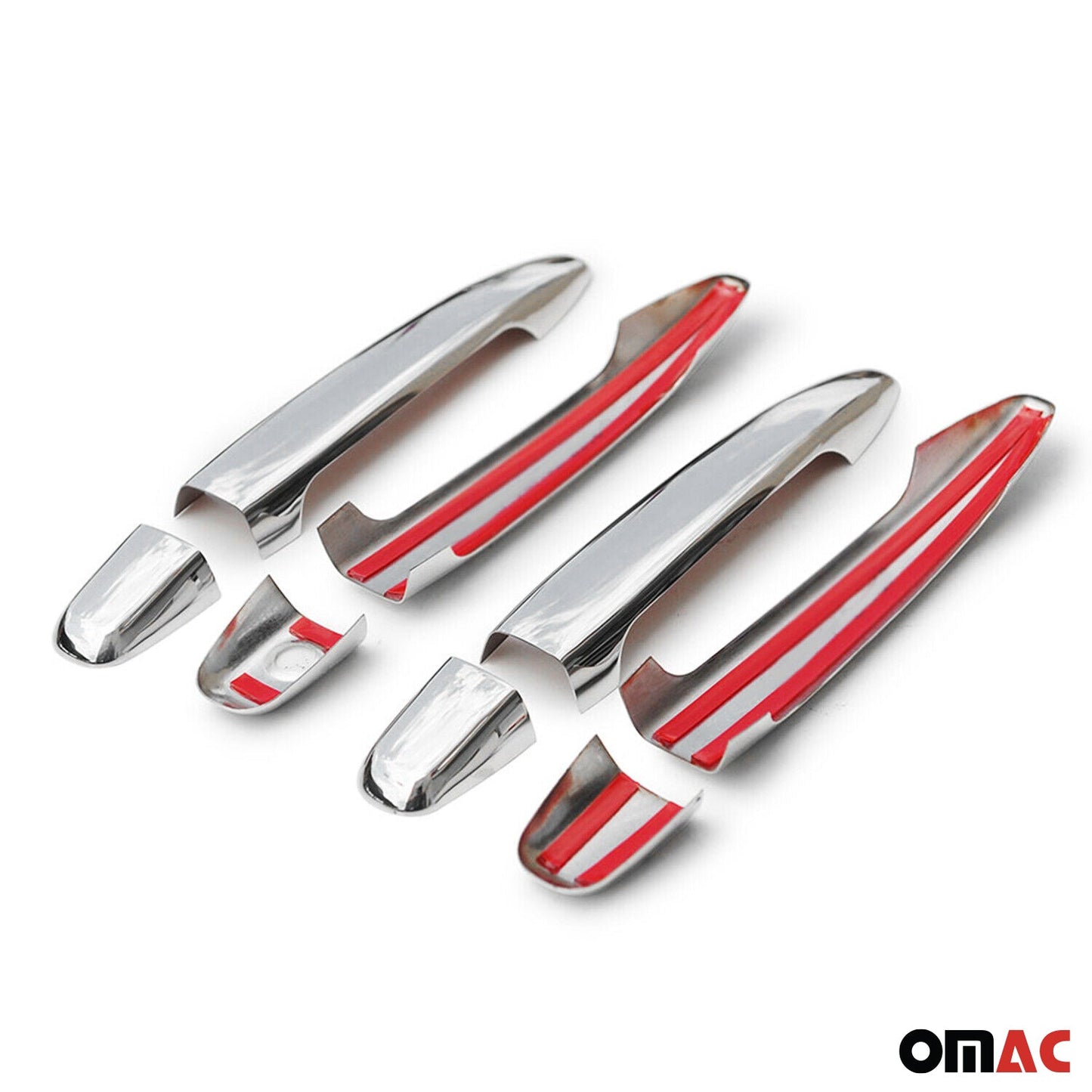 2003-2009 Lexus GX 470 Car Door Handle Cover Protector Stainless Steel Chrome 8 Pcs