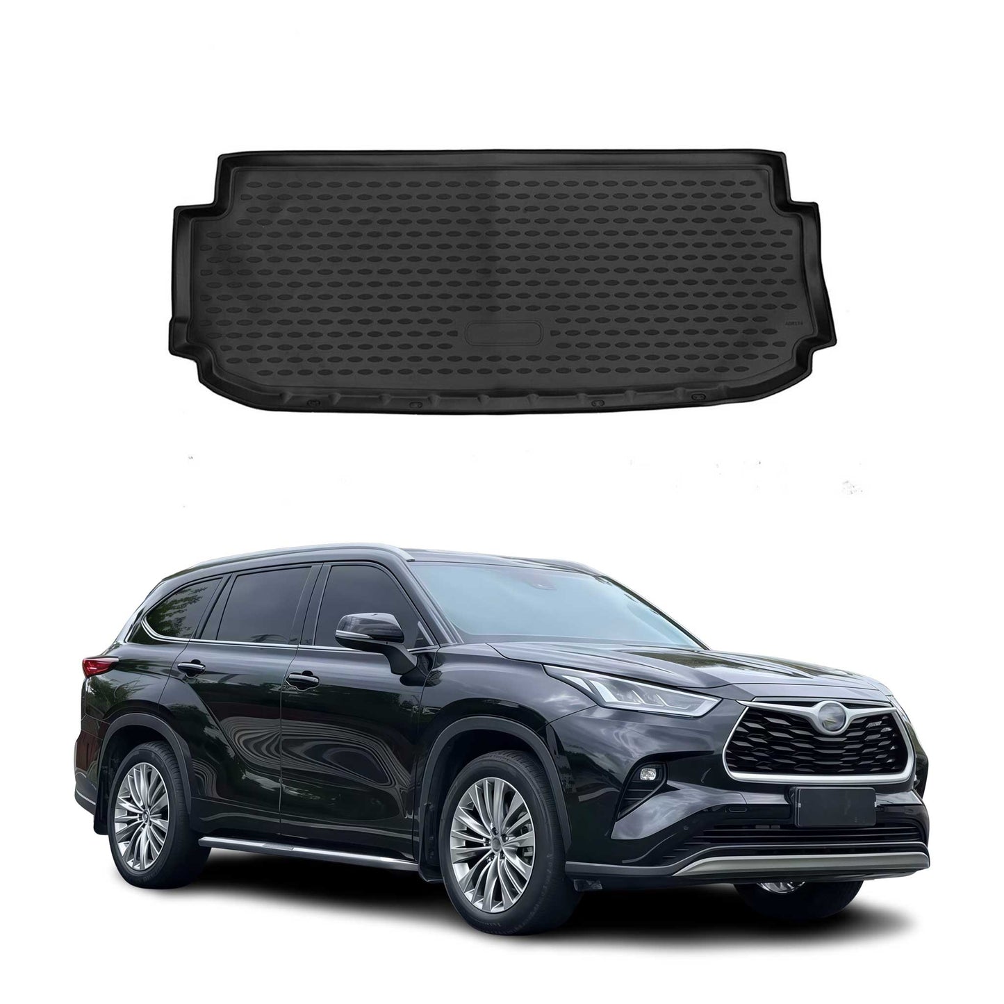 2020-2026 Toyota Highlander Cargo Liner Trunk Mat All Weather Black