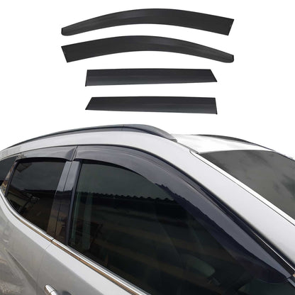 2017-2020 Nissan Rogue Sport Window Visor Vent Rain Deflector 4Pcs Smoke