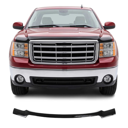 2007-2010 GMC Sierra 1500 2007-2013 / Sierra 2500HD 3500HD Front Bug Shield Hood Deflector 1 Pc Smoke