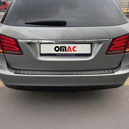 2010-2016 Mercedes E Class S212 Wagon Rear Bumper Guard Stainless Steel Dark