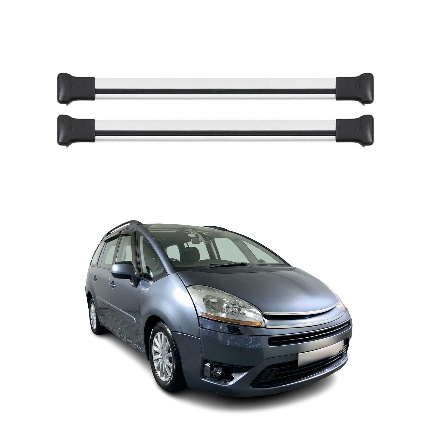 2007-2013 BMW X5 E70 Roof Rack Cross Bars Silver