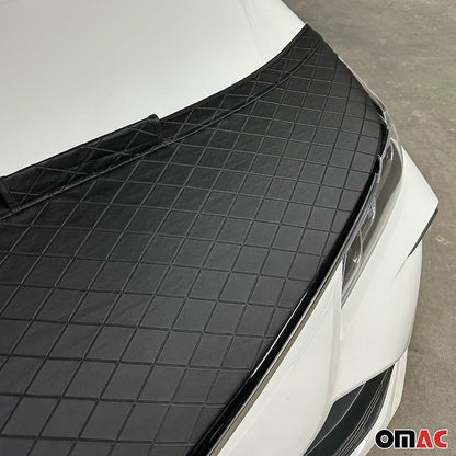 2019-2026 Volvo XC40 Car Bonnet Mask Hood Bra Diamond Black 1 Pc