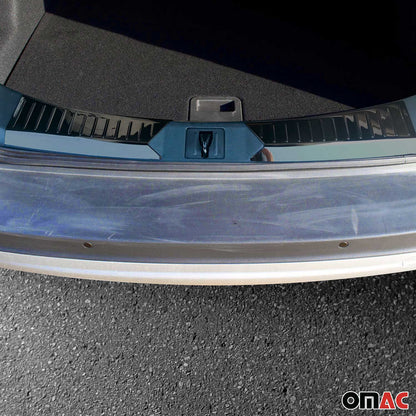 2013-2016 Ford Escape Trunk Sill Cover Bumper Guard Protector Stainless Steel Dark