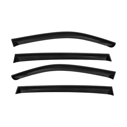 2017-2026 Jeep Compass Window Visor Vent Rain Deflector 4Pcs Smoke