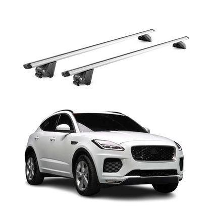 2018-2024 Jaguar E-Pace Roof Rack Cross Bars Silver