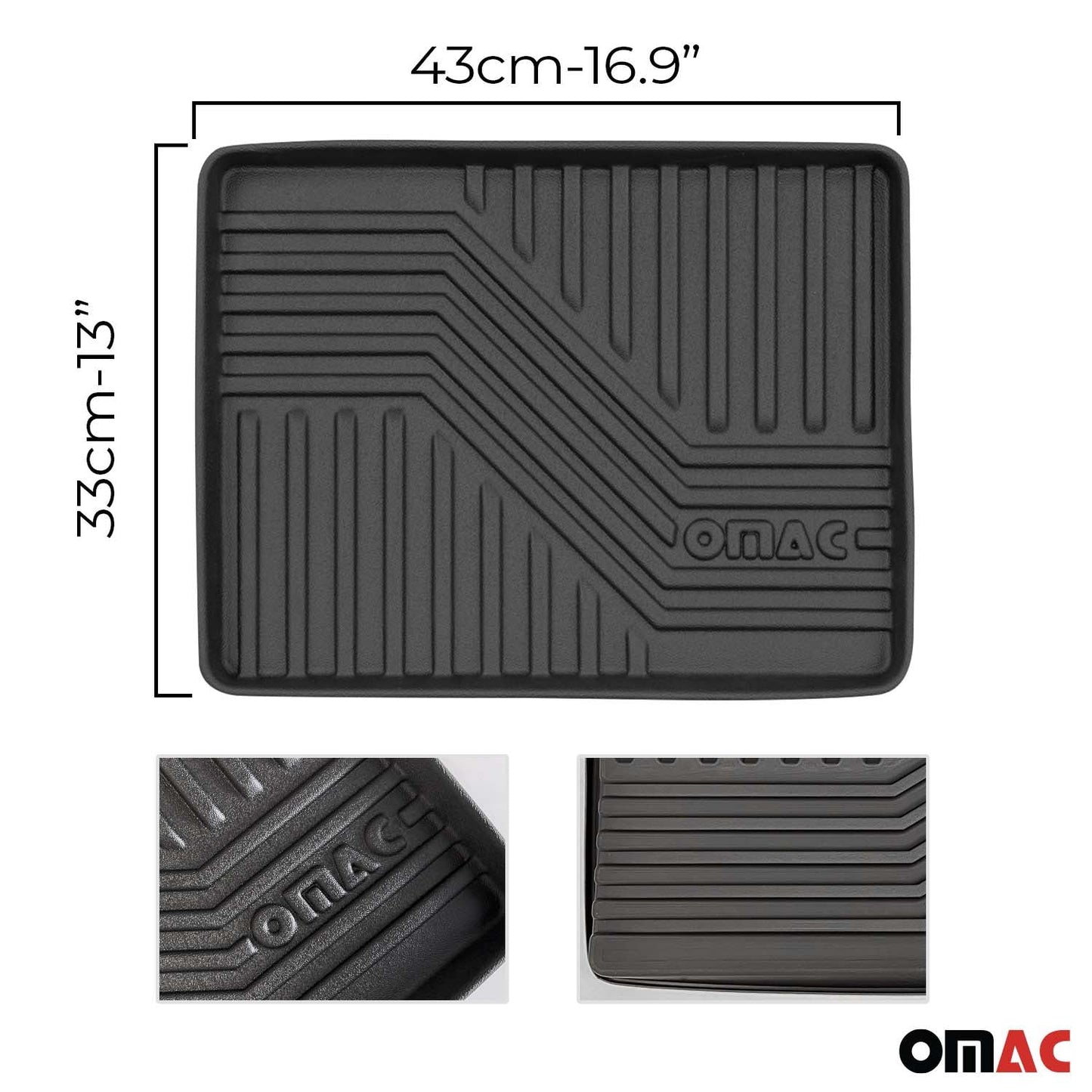 3x Multipurpose Shoe Boot Mat Tray Indoor and Outdoor Pet Bowl Gardening 17"x13"