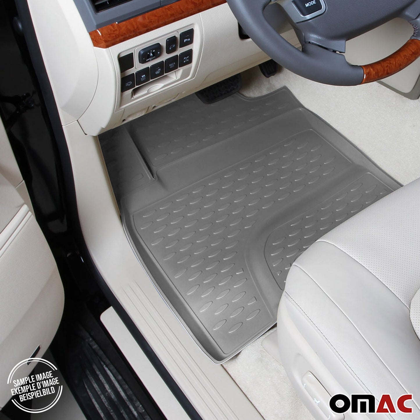 2003-2008 Honda Element Floor Mats Liners Full Set All Weather Gray
