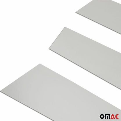 2019-2026 Toyota Corolla Sedan Window B Pillar Posts Door Trim Stainless Steel Silver 4x