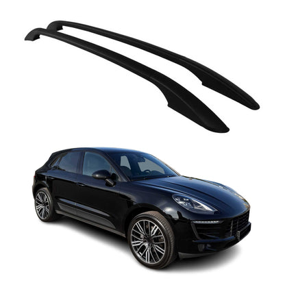 2015-2026 Porsche Macan 1.gen Roof Rack Rails Side Rails Black