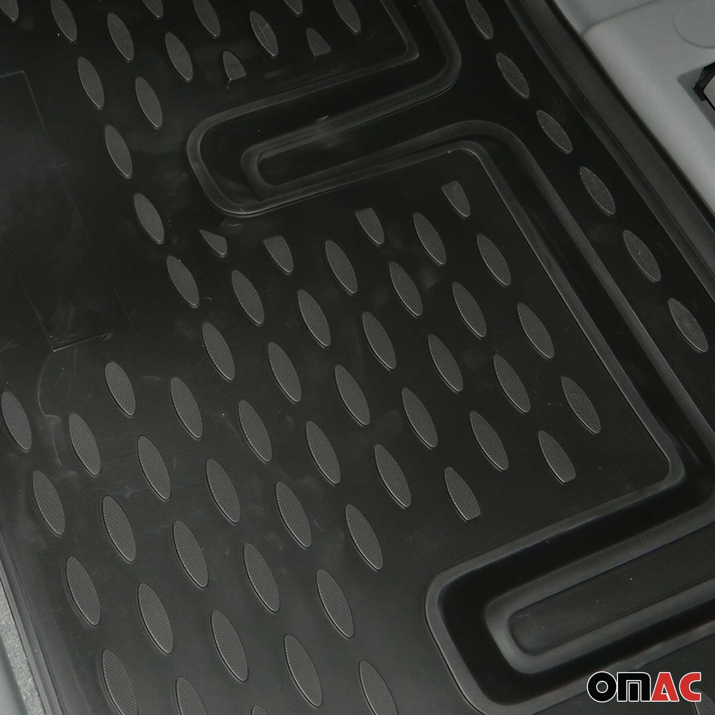 2011-2020 Toyota Sienna 3.gen Behind 3rd Row Cargo Liner Trunk Mat All Weather Black