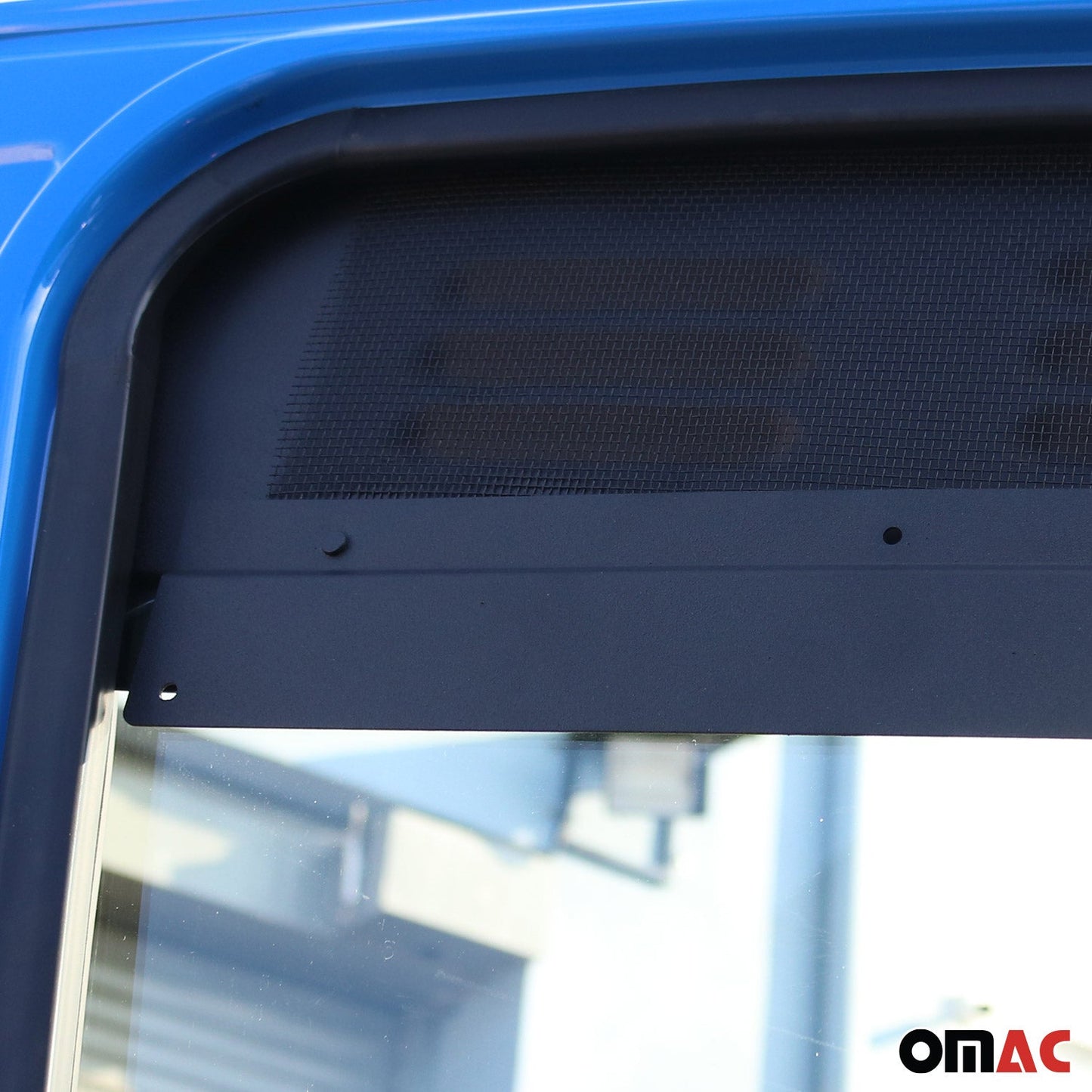 2015-2026 Ford Transit Car Ventilation Window Air Vent Aluminium Black 2Pcs