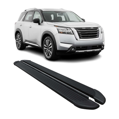 2022-2026 Nissan Pathfinder Running Board Nerf Bar Side Step Black 2 Pcs