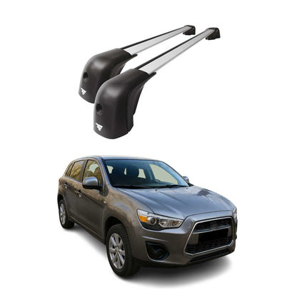 2011-2026 Mitsubishi Outlander Sport Roof Racks Cross Bars Silver