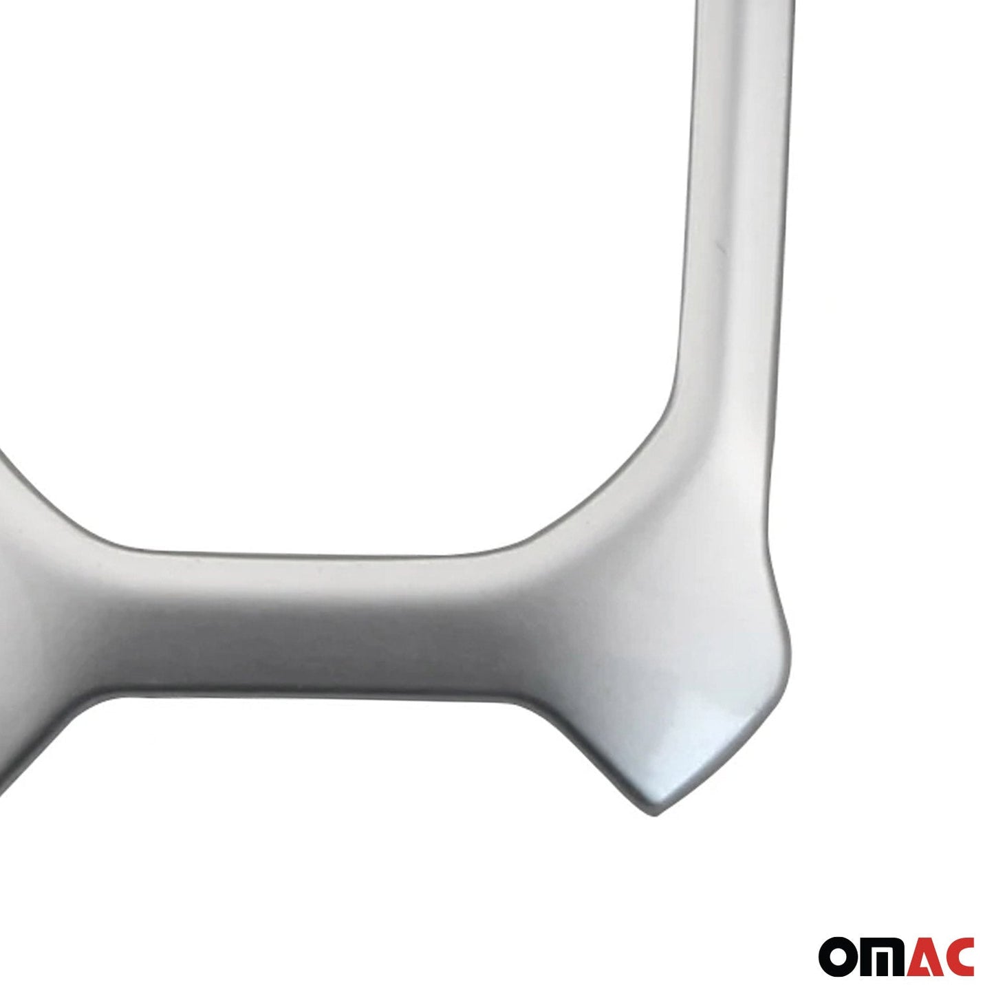 2015-2024 Jeep Renegade Gear Shift Knob Frame Silver Chrome 1Pc