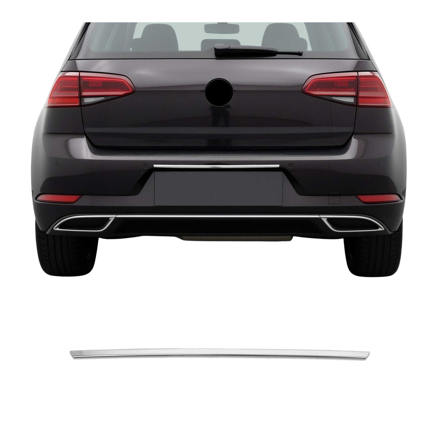 2015-2019 Volkswagen Golf SportWagen Rear Trunk Tailgate Door Handle Cover Stainless Steel