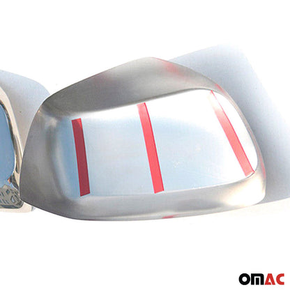 2016-2021 Lexus LX 570 Side Mirror Cover Caps Stainless Steel Silver 2 Pcs