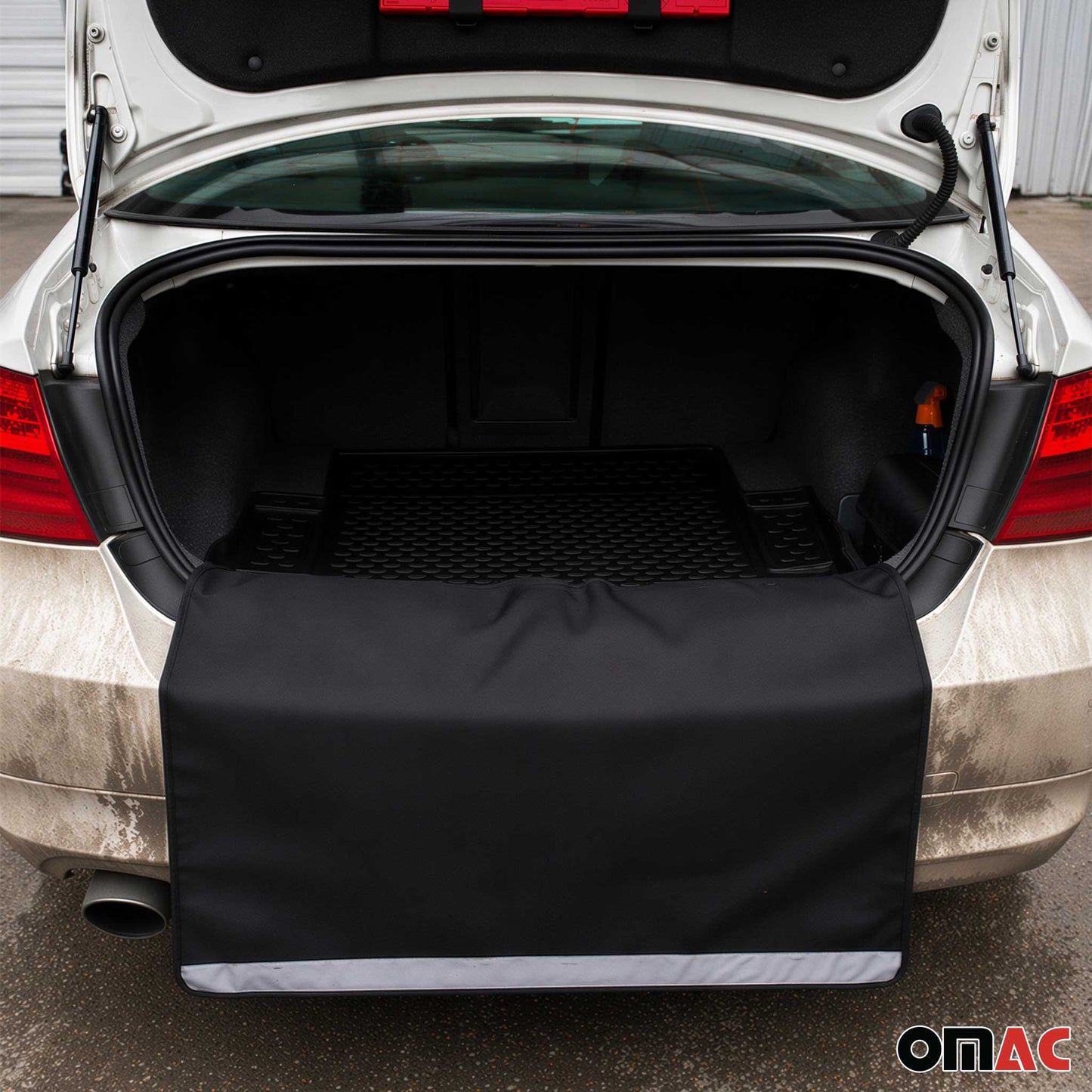 Rear Trunk Bumper Protector Guard Cargo Mat Liner Car SUV Waterproof Pet Dog