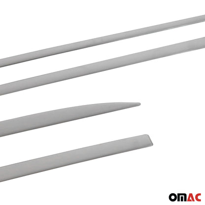 2017-2026 Ford Escape Side Door Molding Trim Skirt Garnish Stainless Steel Silver 4 Pcs