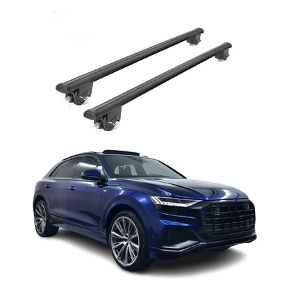 2019-2026 Audi Q8 Roof Rack Cross Bars Black