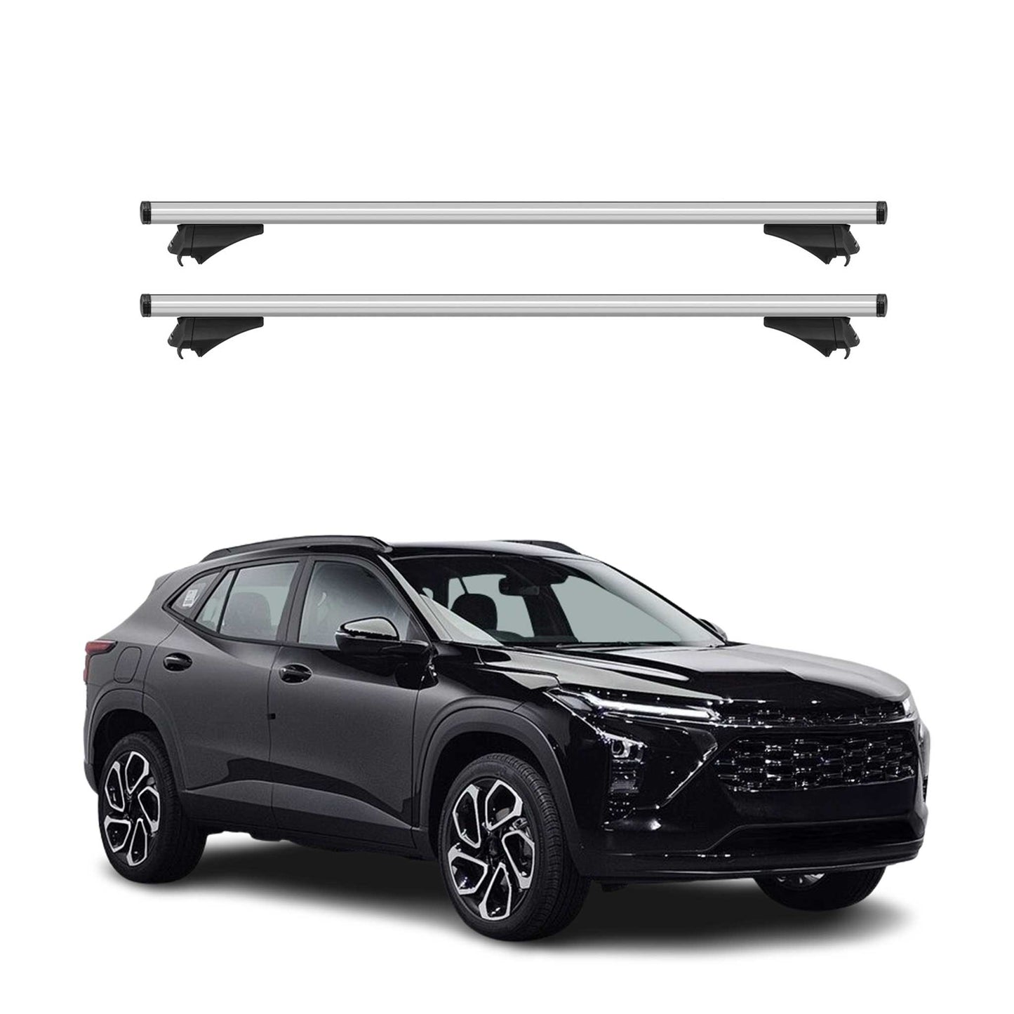 2024-2026 Chevrolet Trax Roof Rack Cross Bars Luggage Carrier Silver