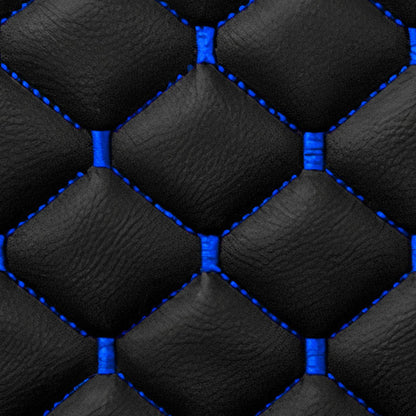 2015-2026 Ford Transit Leather Front Car Seat Covers Protector Black Blue
