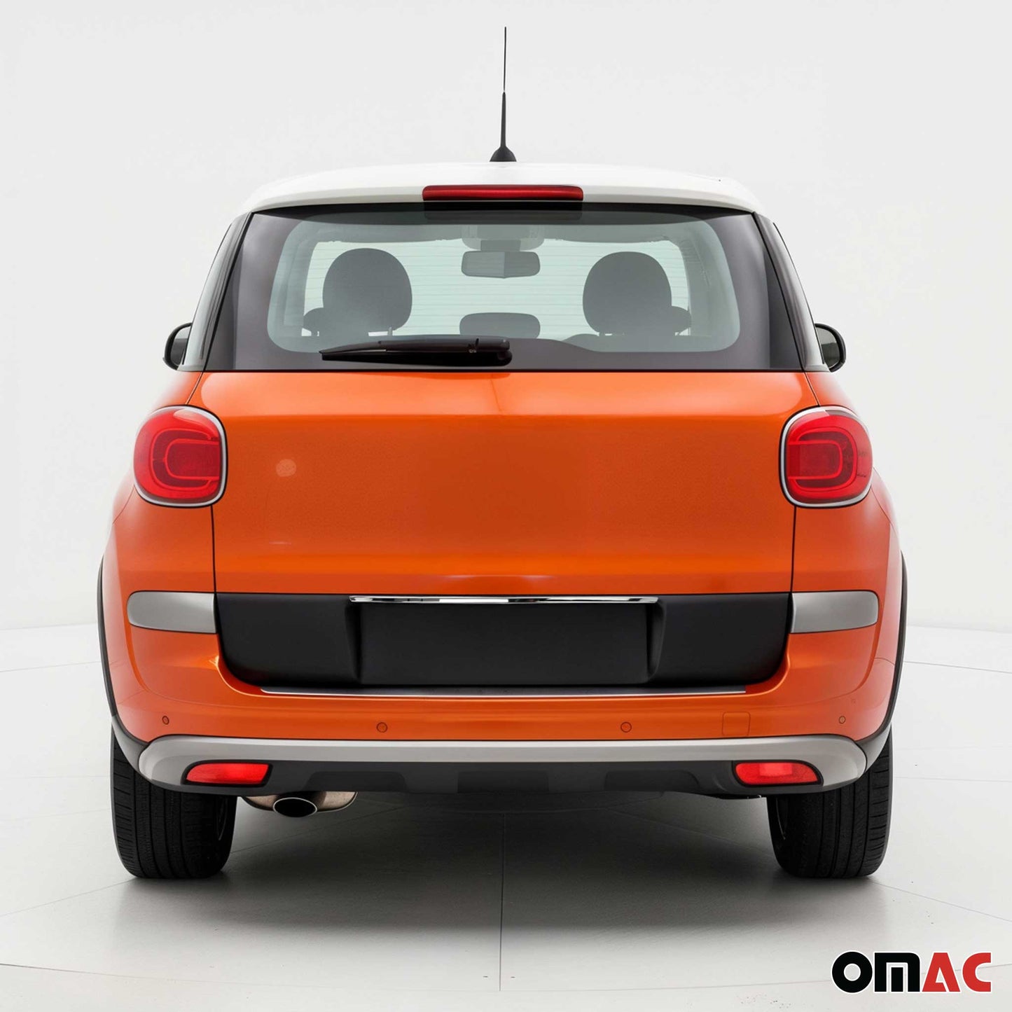 2014-2020 Fiat 500L Rear Trunk Tailgate Door Handle Cover Stainless Steel Silver 1Pc