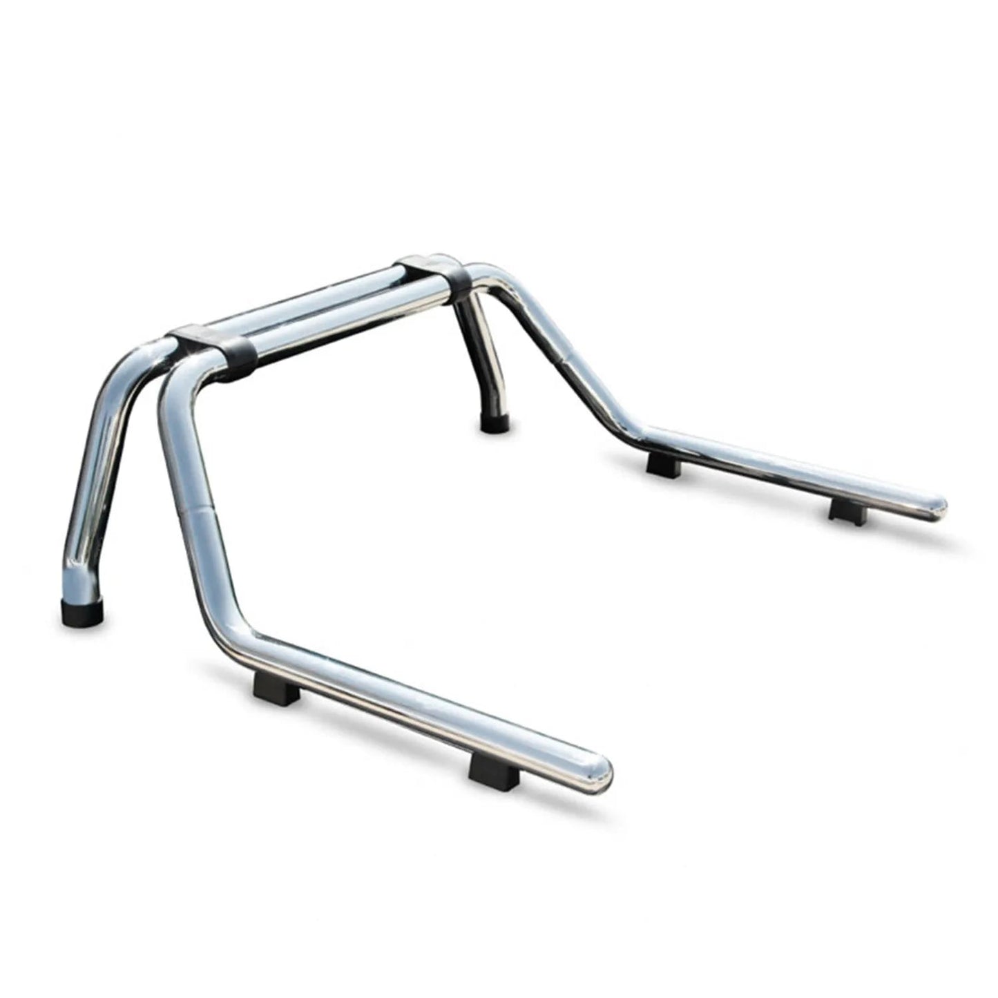 2005-2021 Nissan Frontier Sport Bar Truck Bed Chase Roll Bar Stainless Steel Silver
