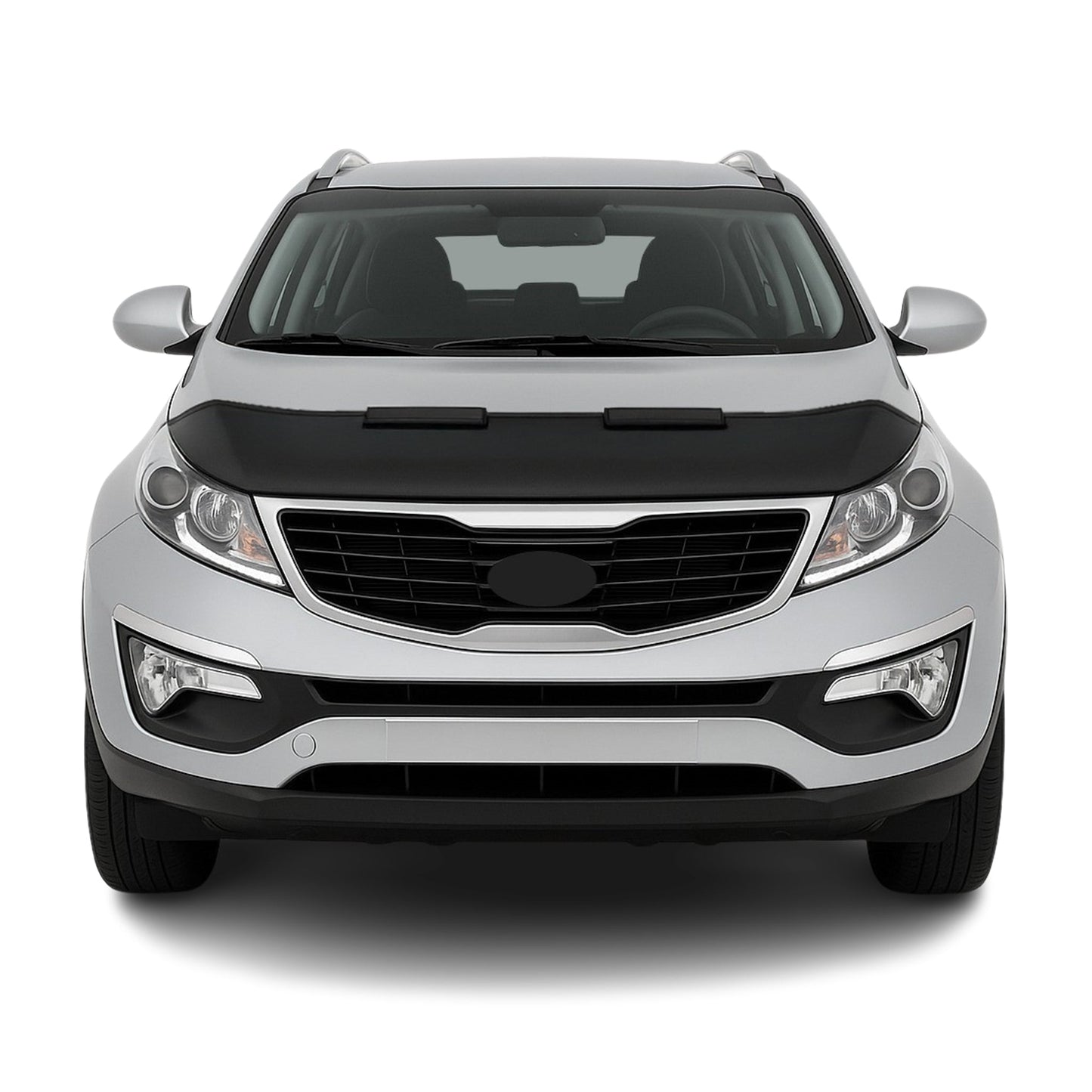 2011-2016 Kia Sportage Car Bonnet Mask Hood Bra Black 1 Pc