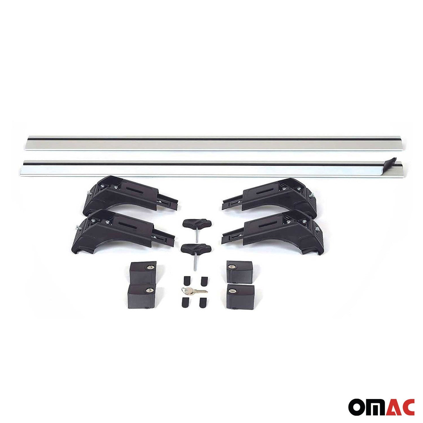2011-2016 Mini Cooper Countryman R60 Roof Rack Cross Bars Silver