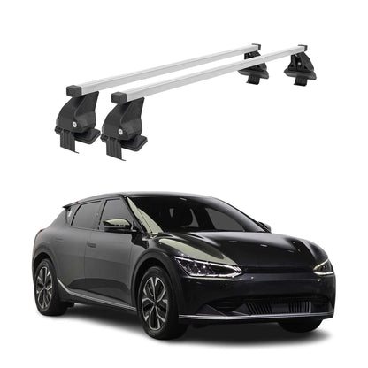 2022-2024 Kia EV6 Roof Rack Cross Bars Silver