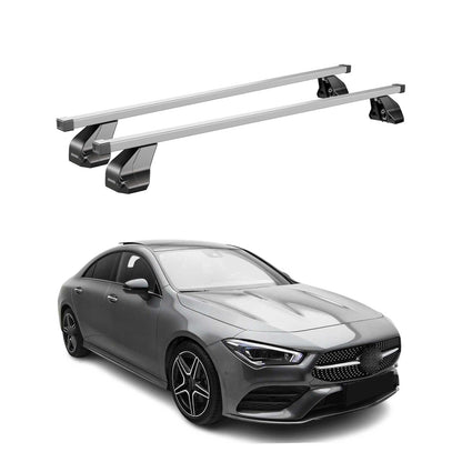 2020-2026 Mercedes Cla C118 Roof Rack Cross Bars Silver