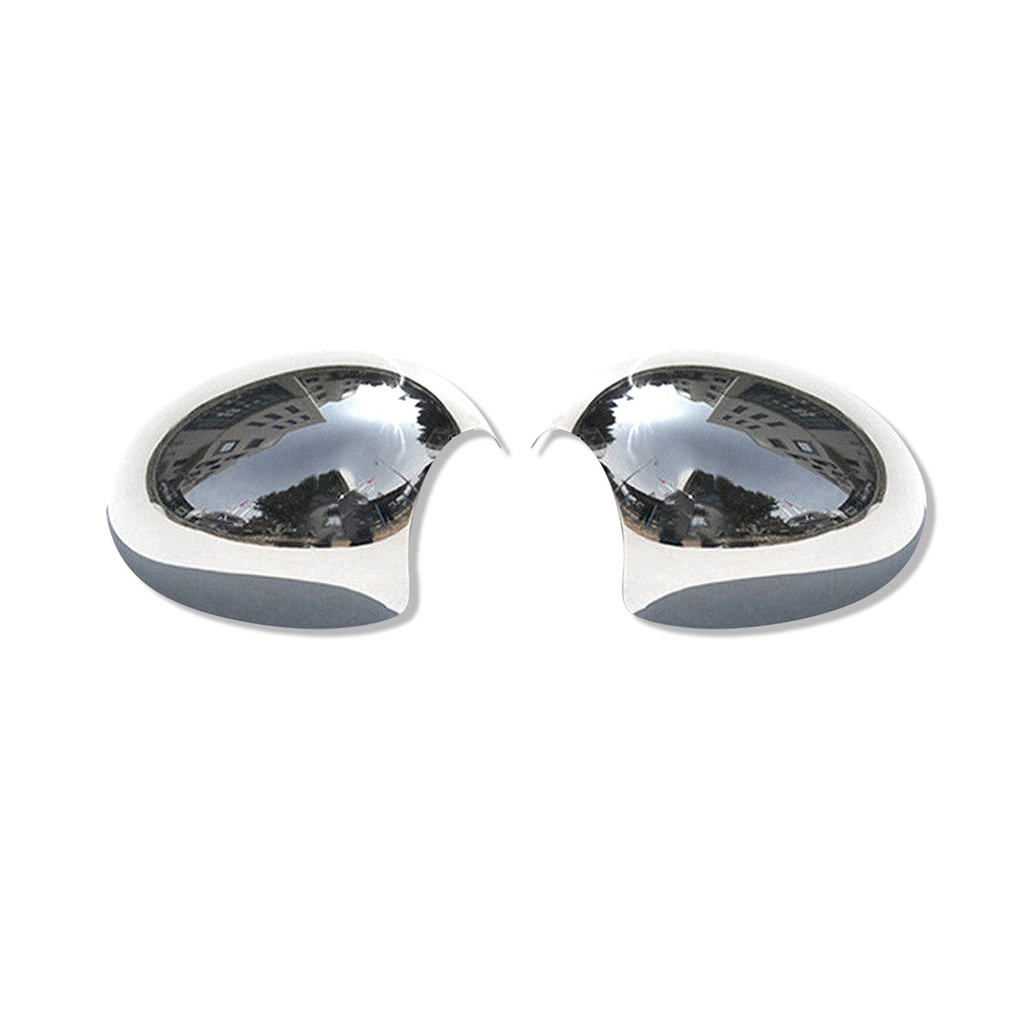 2013-2016 Mini Cooper Paceman R61 Side Mirror Cover Caps Stainless Steel Silver 2 Pcs