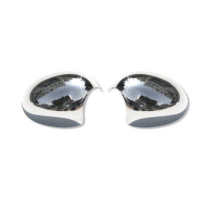 2013-2016 Mini Cooper Paceman R61 Side Mirror Cover Caps Stainless Steel Silver 2 Pcs