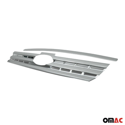 2010-2013 Ford Transit Connect Front Bumper Grill Trim Molding Stainless Steel 2Pcs