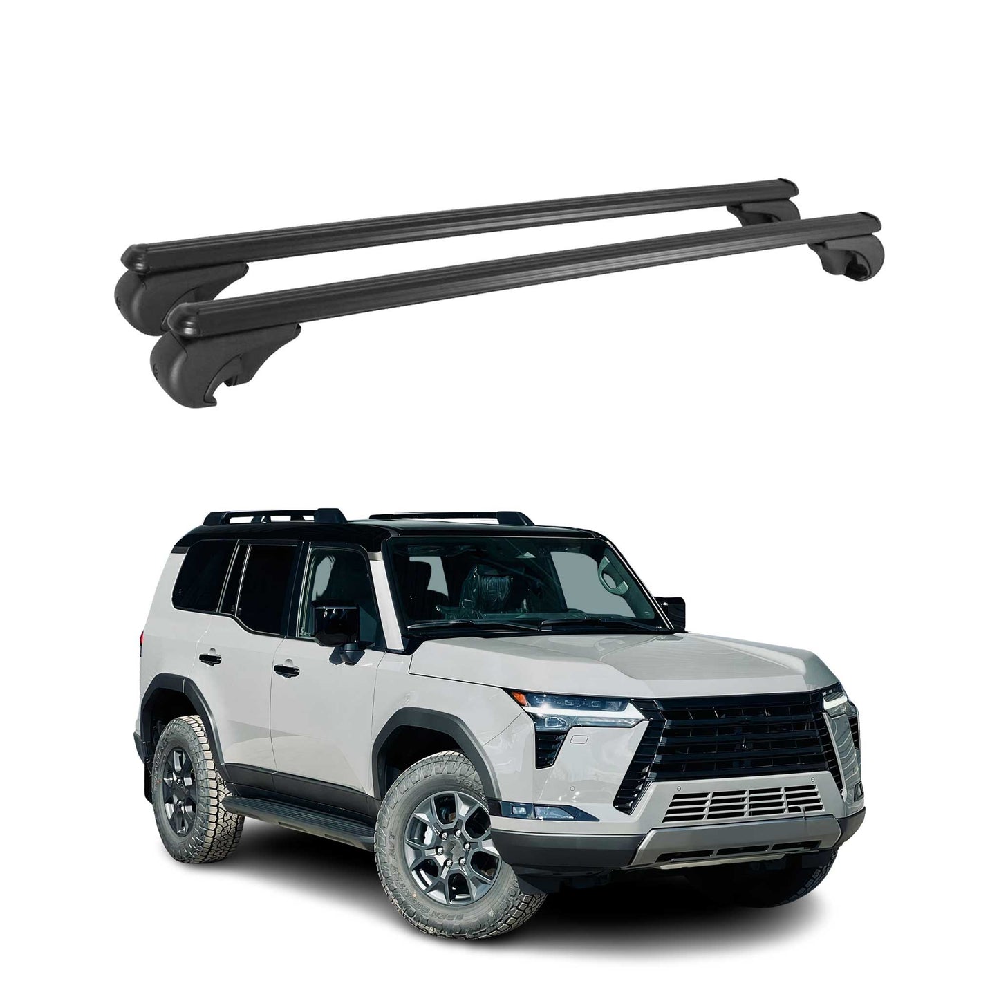 2024-2026 Lexus GX Roof Rack Cross Bars Black