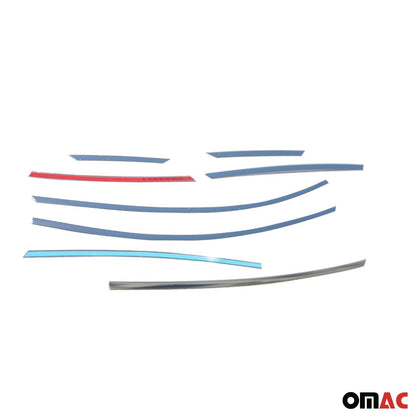 2012-2018 Ford Focus Hatchback Window Molding Trim Streamer Stainless Steel
