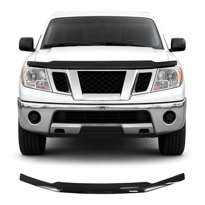 2005-2021 Nissan Frontier Front Bug Shield Hood Deflector 1 Pc Smoke