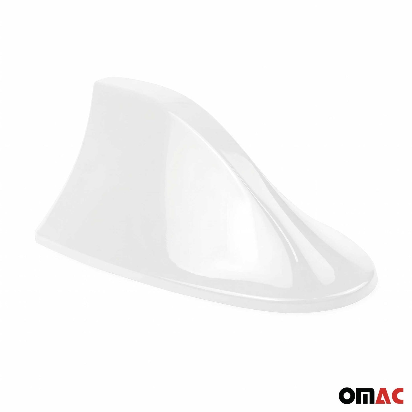 Car Shark Fin Antenna Roof Radio AM/FM Signal Aerial Accessories White
