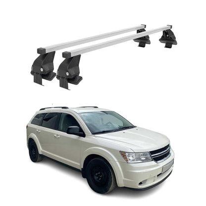 2011-2020 Dodge Journey Roof Rack Cross Bars Silver