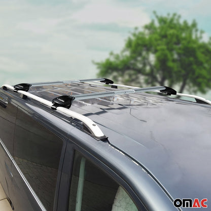 2009-2017 VW Tiguan Roof Racks & Roof Rack Rails Silver