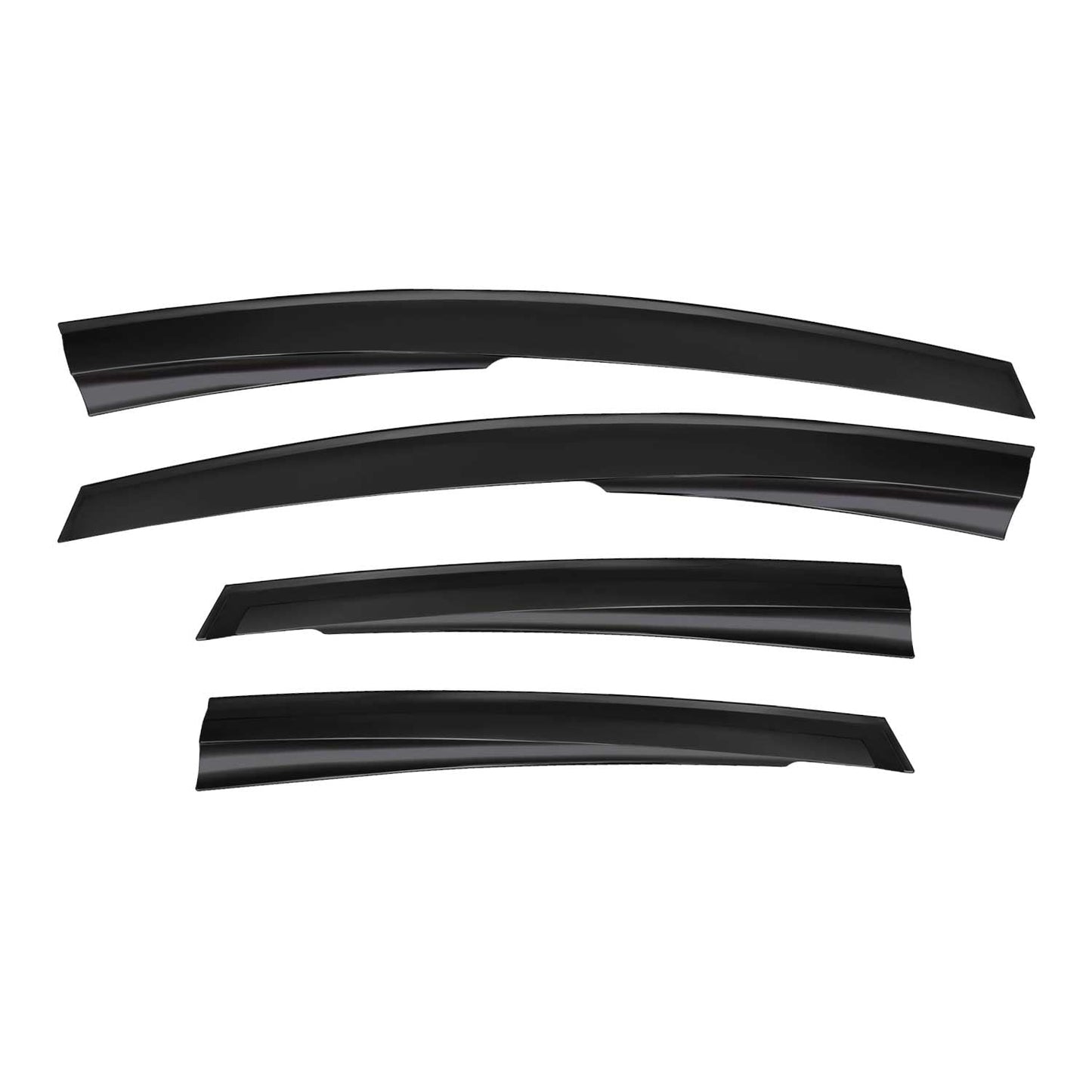 2011-2015 Kia Optima Sedan Window Visor Vent Rain Deflector 4Pcs Smoke