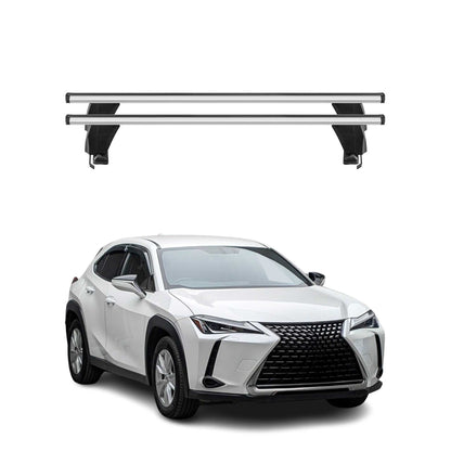 2019-2026 Lexus UX200 UX250h Roof Rack Cross Bars Silver