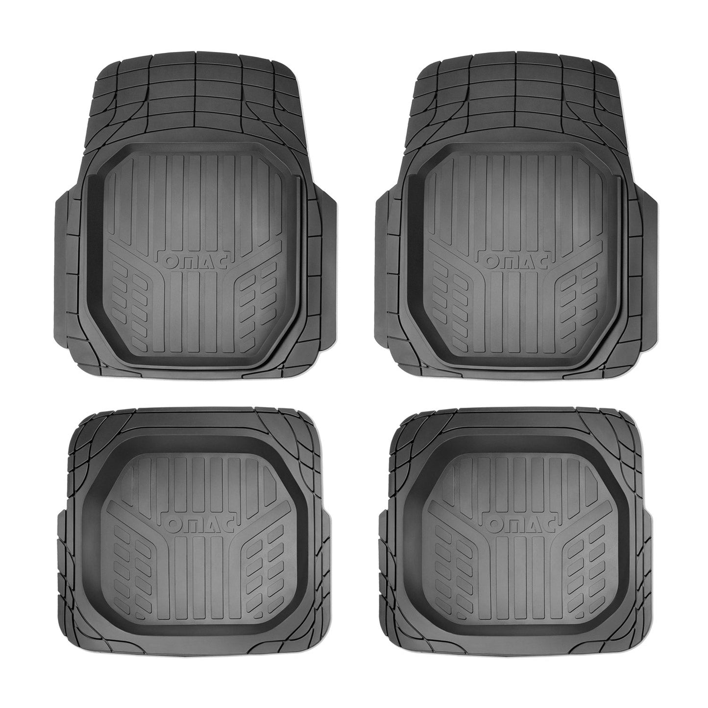 Mercedes S Class Universal Floor Mats Liner All Weather 3D Black Waterproof 4Pcs