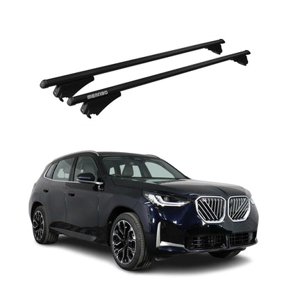 2024-2026 BMW X3 G45 Roof Rack Cross Bars Black