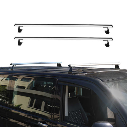 2016-2023 Mercedes Metris Fix Points Roof Racks Cross Bar Gray 2 Pcs