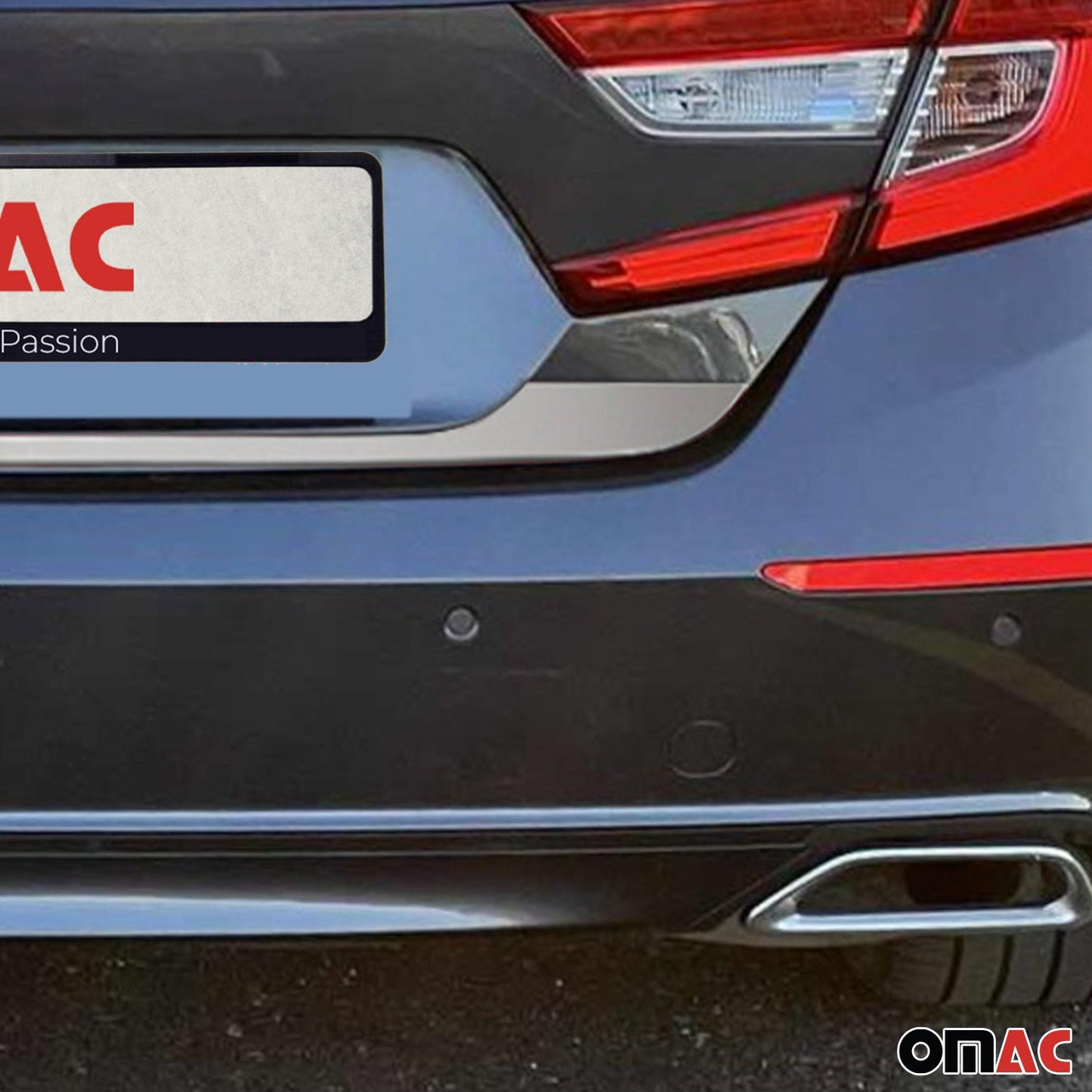 2018-2022 Honda Accord Rear Trunk Lid Molding Trim Silver 1Pc Stainless Steel