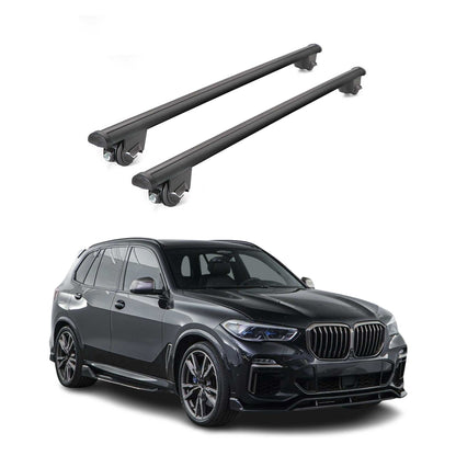 2019-2026 BMW X5 G05 Roof Rack Cross Bars Black