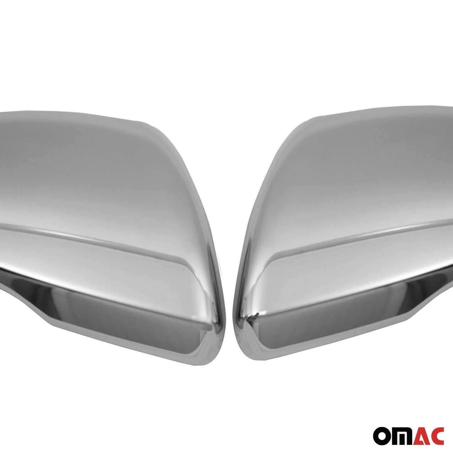 2016-2020 Kia Optima 4.gen Sedan Side Mirror Cover Caps Stainless Steel Silver 2 Pcs
